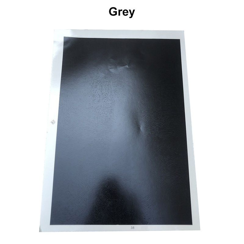 ACMER 10PCS Gray Laser Ukiran Warna Kertas tahan panas Untuk Keramik