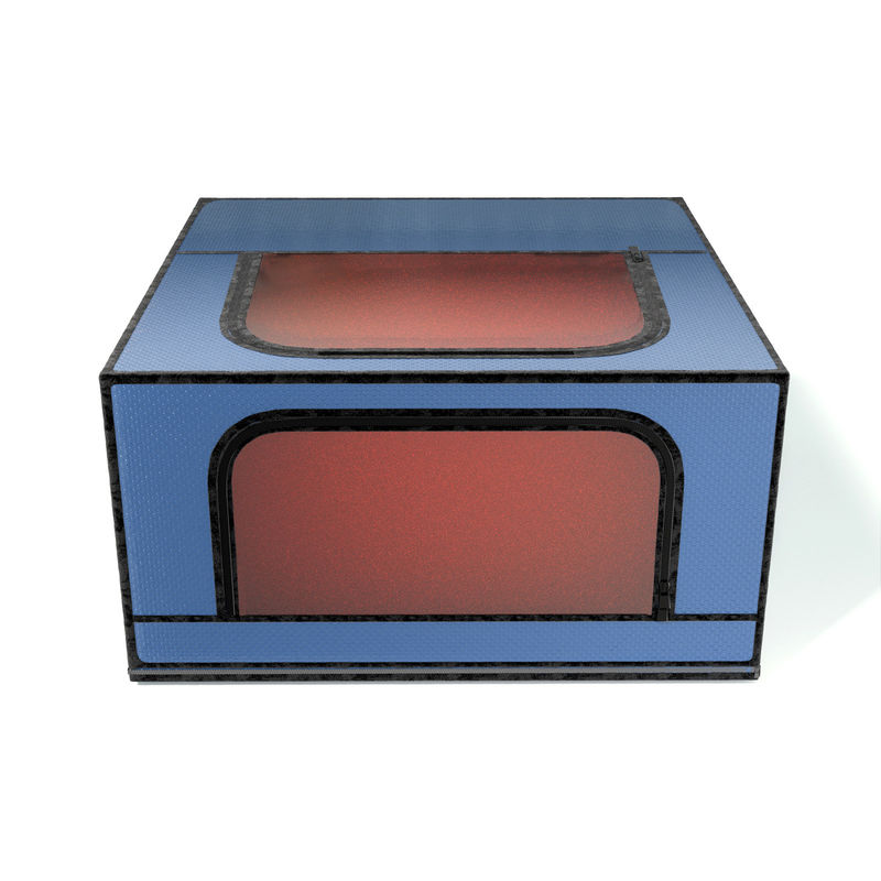 Kotak Pengukir Laser Biru Portable 180V - 240V Colokan 5V - 5.2V 1A