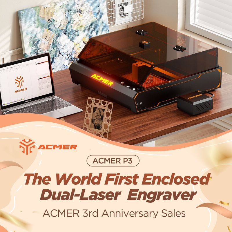 16KG 24W Enclosed Laser Engraver Kelas 1 Keamanan Laser untuk Ukiran Cepat dan Tepat
