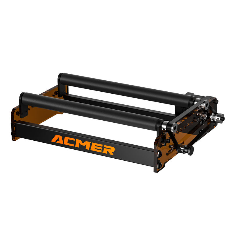 ACMER M3 8-level Laser Rotary Roller untuk Ukiran Tepat Jangkauan 6mm ≤ D ≤ 164mm