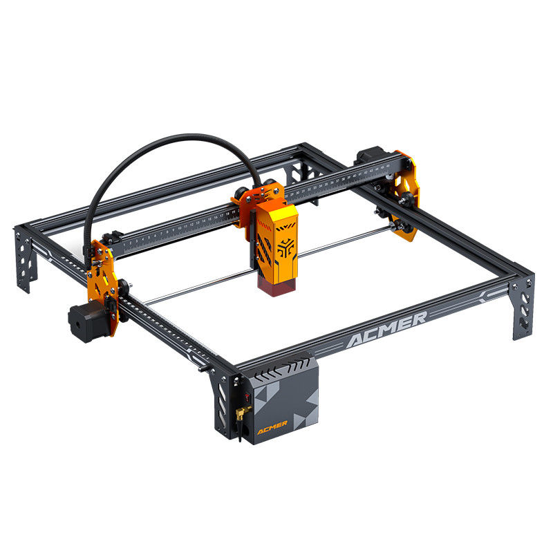 ACMER P1 S PRO 10000mm/min Mesin Ukiran Laser Dioda Kecepatan Tinggi dengan Modul Laser 6W P1 S PRO